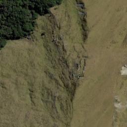 Satellite imagery of Lovers Leap, NZ