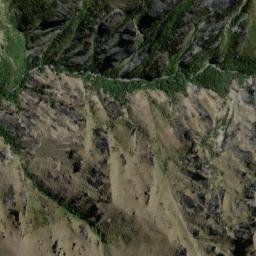 Satellite imagery of Carmichaels Spur, NZ