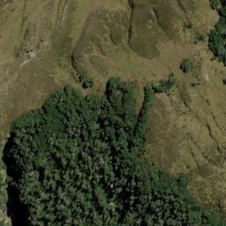 Satellite imagery of Lovers Leap, NZ