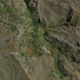 Satellite imagery of Carmichaels Spur, NZ