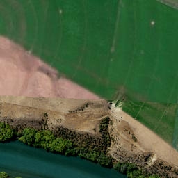 Satellite imagery of Sandy Point, NZ