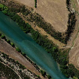 Satellite imagery of Sandy Point, NZ