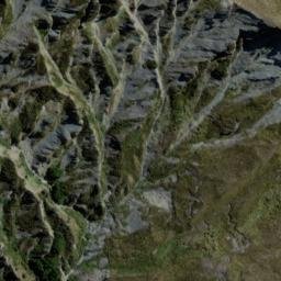 Satellite imagery of British-American Spur, NZ
