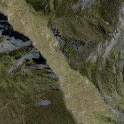 Satellite imagery of British-American Spur, NZ