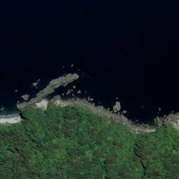Satellite imagery of Chasland Head, NZ
