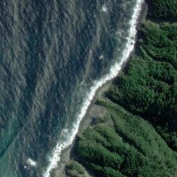Satellite imagery of Flat Point, NZ