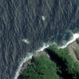 Satellite imagery of Flat Point, NZ