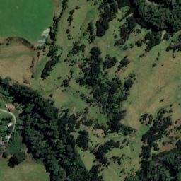 Satellite imagery of Davidsons Mine, NZ