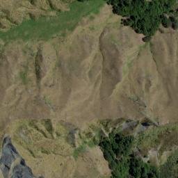 Satellite imagery of Southberg Spur, NZ