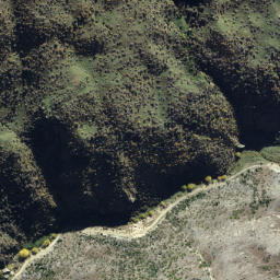 Satellite imagery of McPhies Ridge, NZ