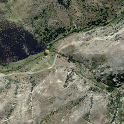 Satellite imagery of McPhies Ridge, NZ