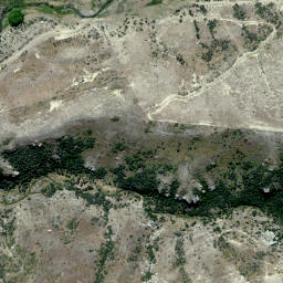 Satellite imagery of McPhies Ridge, NZ