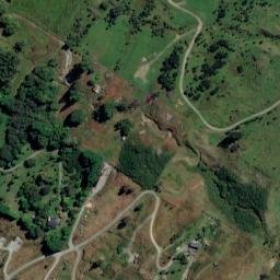 Satellite imagery of Davidsons Mine, NZ