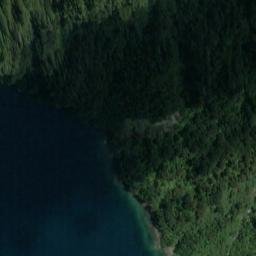 Satellite imagery of Turn Round Point, NZ