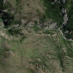 Satellite imagery of McLeods Bluff, NZ