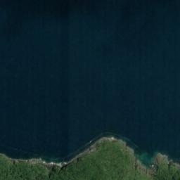 Satellite imagery of Turn Round Point, NZ