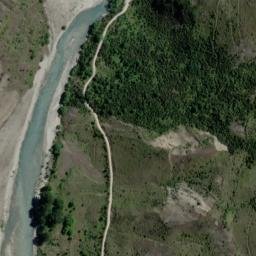 Satellite imagery of McLeods Bluff, NZ