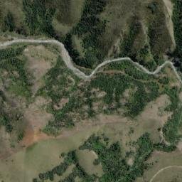 Satellite imagery of Macdonalds Spur, NZ