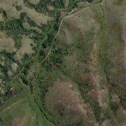 Satellite imagery of Macdonalds Spur, NZ