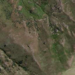 Satellite imagery of Macdonalds Spur, NZ