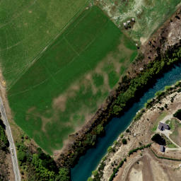 Satellite imagery of Maori Point, NZ