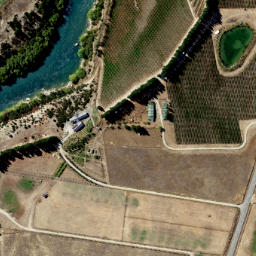 Satellite imagery of Maori Point, NZ