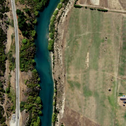 Satellite imagery of Maori Point, NZ