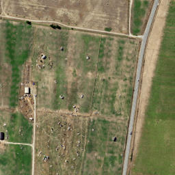 Satellite imagery of Maori Point, NZ