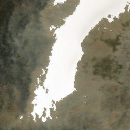 Satellite imagery of Cerro Tres Montes, AR