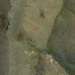 Satellite imagery of Fatboy Rock, NZ