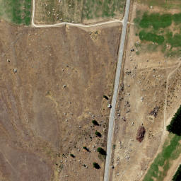 Satellite imagery of Maori Point, NZ