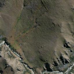Satellite imagery of Sergeant Garveys Cairn, NZ
