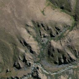 Satellite imagery of Sergeant Garveys Cairn, NZ