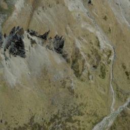 Satellite imagery of Wallers Spur, NZ