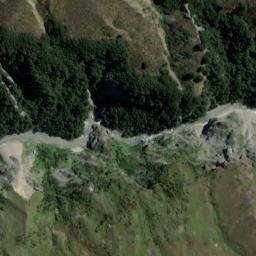 Satellite imagery of Maori Point, NZ