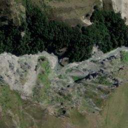 Satellite imagery of Maori Point, NZ