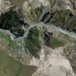 Satellite imagery of Maori Point, NZ