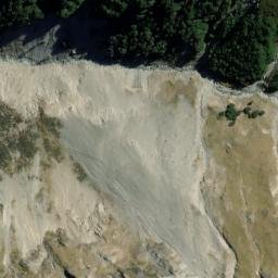 Satellite imagery of Teds Spur, NZ