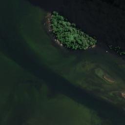 Satellite imagery of Boulder Point, NZ