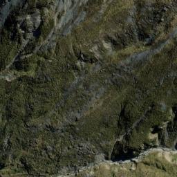 Satellite imagery of Teds Spur, NZ