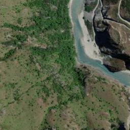 Satellite imagery of Maori Head, NZ