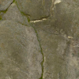 Satellite imagery of Column Rocks, NZ