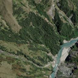 Satellite imagery of Pinchers Bluff, NZ