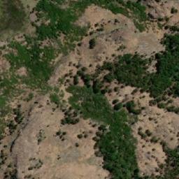 Satellite imagery of Cerro Muzzio, AR