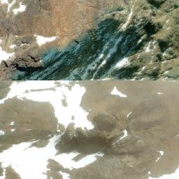 Satellite imagery of Cerro Teta Norte, AR