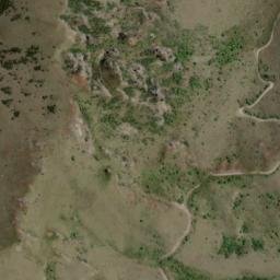 Satellite imagery of Castle Rock, NZ