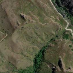 Satellite imagery of Castle Rock, NZ