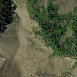 Satellite imagery of Arrow Face, NZ