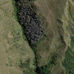 Satellite imagery of Arrow Face, NZ