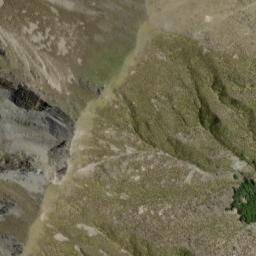 Satellite imagery of Butchers Spur, NZ